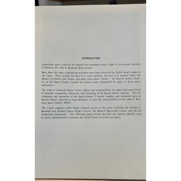 Vtg 1960's NASA Booklet "United States Launch Vehicles For Peaceful Exploration - Picture 2 of 6